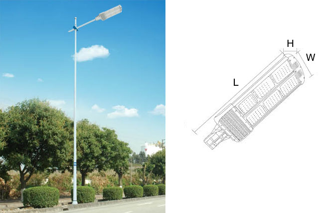 SYLED-LD-006壓鑄鋁路燈頭效果及結(jié)構(gòu)